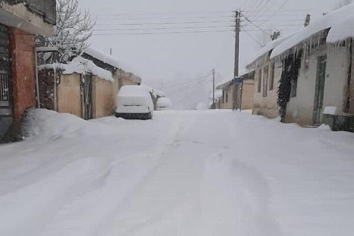 ارتفاع برف ۱۲۰ سانتیمتری برف در این استان خبرساز شد