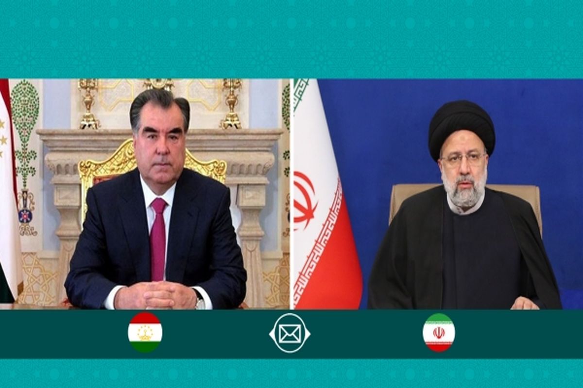 رئیس‌جمهور تاجیکستان عید فطر را به رئیسی تبریک گفت