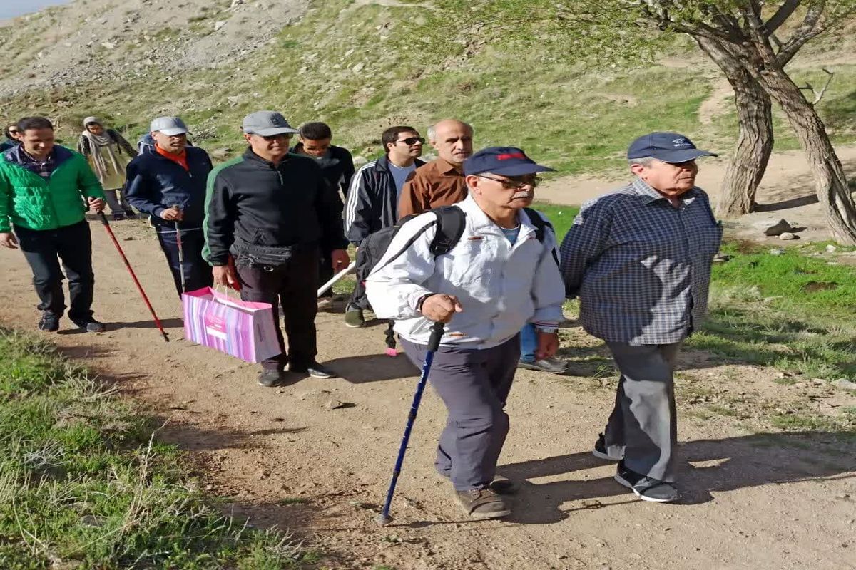 برگزاری برنامه پیاده روی یوگا در زنجان