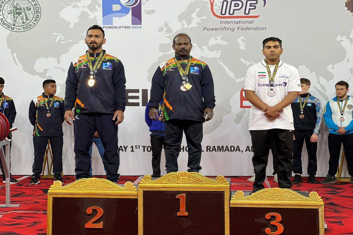 دشت اولین مدال ایران در مسابقات پاورلیفتینگ قهرمانى آسیا