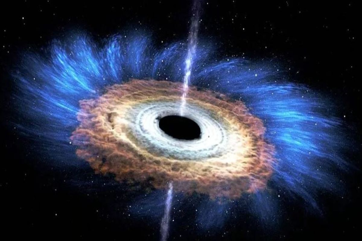 یک سیاهچاله گرسنه در نزدیک زمین کشف شد