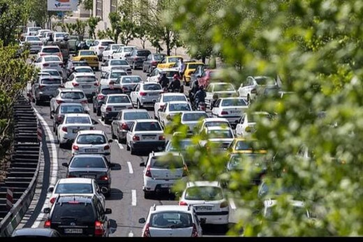 ترافیک سنگین در آزادراه تهران–ساوه و محور شهریار - تهران