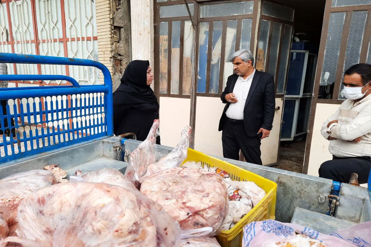 بیش از ۴ تن انواع فرآورده های خام دامی فاسد در یاسوج ضبط و معدوم سازی شد
