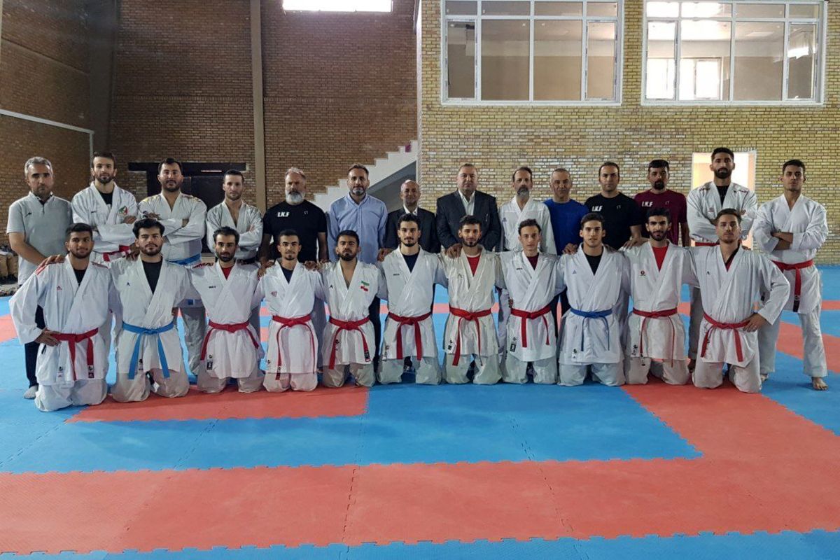 بازدید رئیس فدراسیون کاراته از اردوی تیم ملی