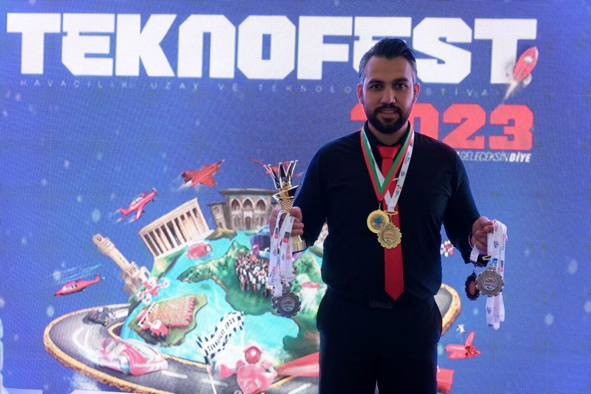 جوان ایرانی ۵ مدال مسابقات جهانی اختراعات ترکیه را از آن خود کرد
