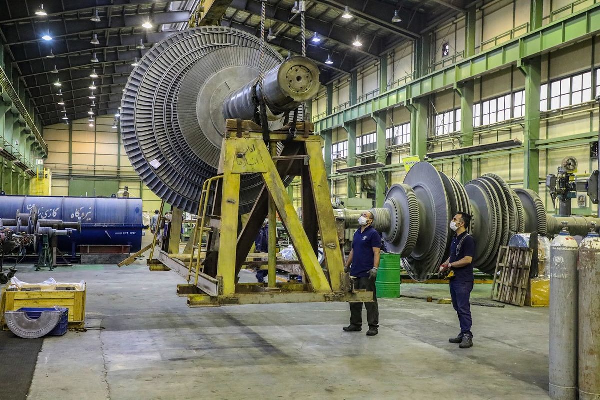 پایان تعمیرات اساسی روتور ژنراتور نیروگاه ناصریه عراق توسط متخصصان ایرانی