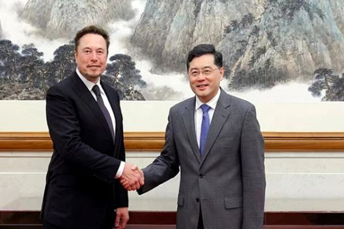 ایلان ماسک با وزیر امور خارجه چین دیدار کرد