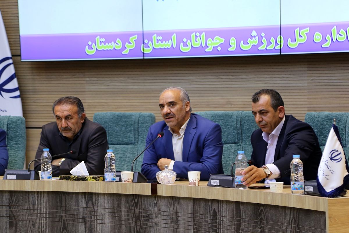 لزوم حمایت ویژه مدیران استان کردستان به حوزه ورزش و جوانان
