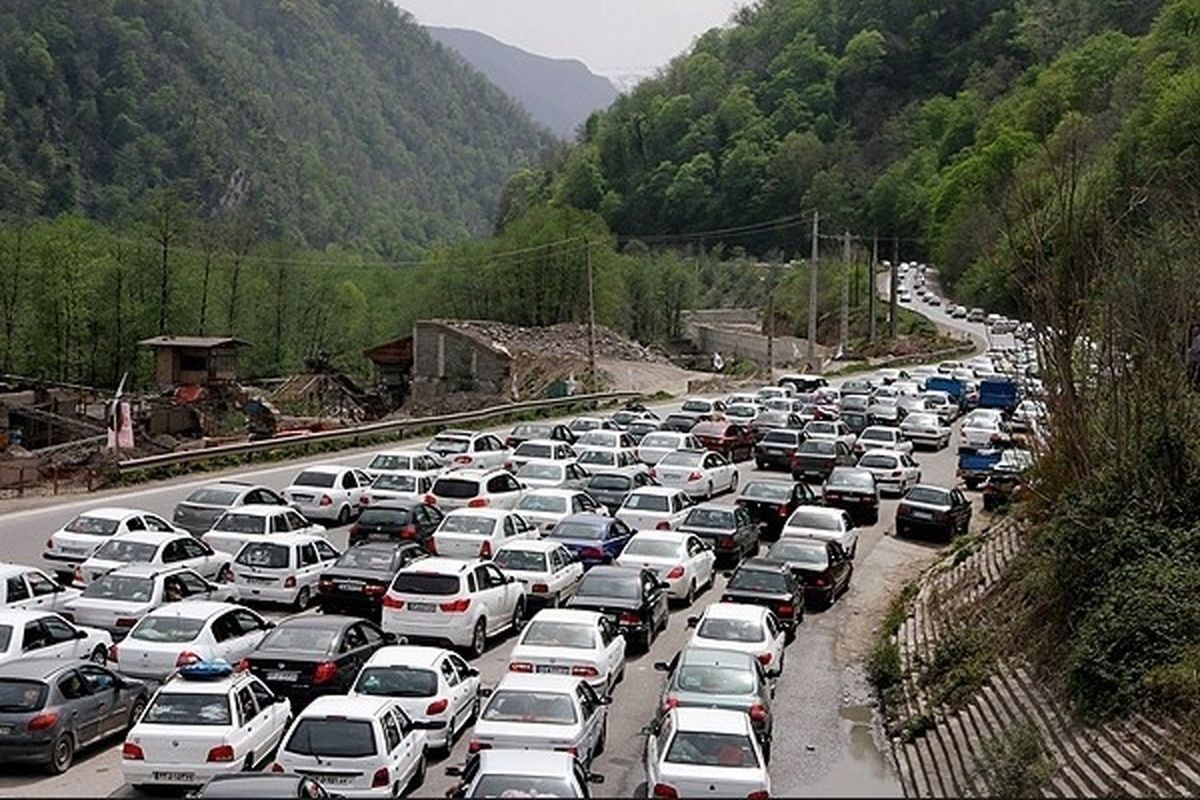 تردد از کندوان و آزادراه تهران -شمال یک طرفه شد