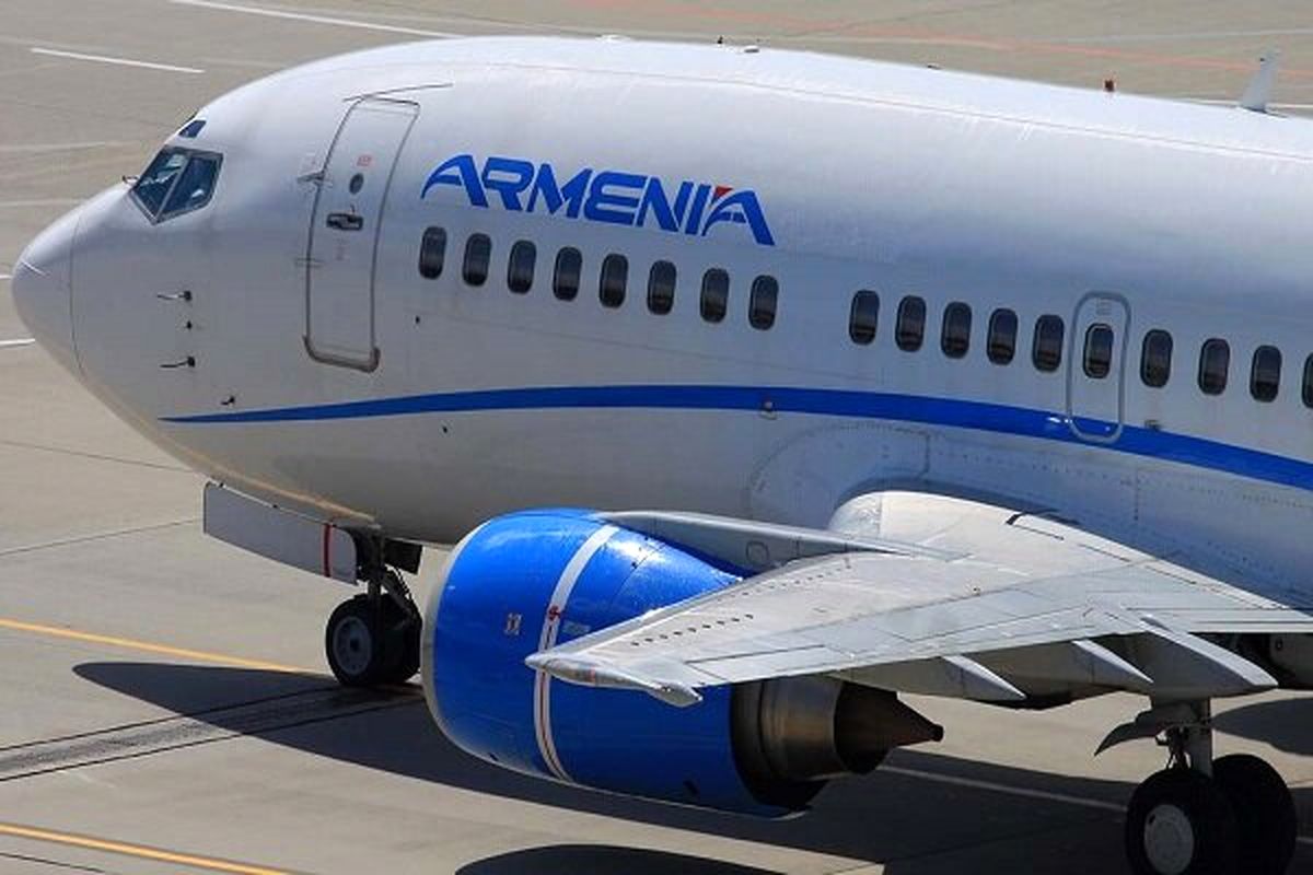 آغاز پرواز مستقیم ایروان - تهران شرکت هواپیمایی ارمنستان از امروز
