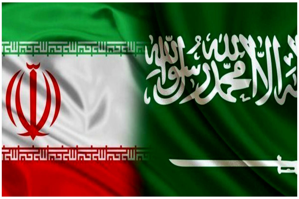 تصویری زیبا از اهتزاز پرچم ایران در عربستان