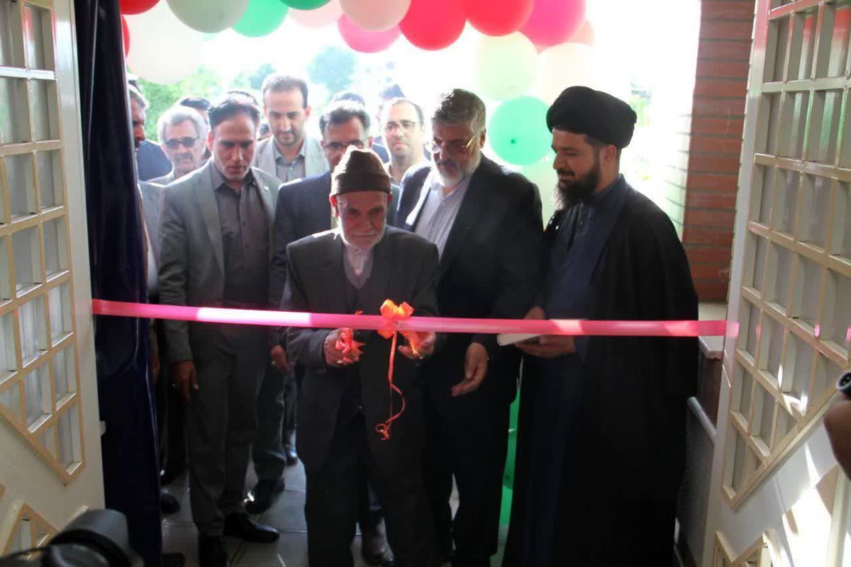 افتتاح استخر آفتاب شهرستان چادگان پس از ١۵ سال با حضور پولادگر
