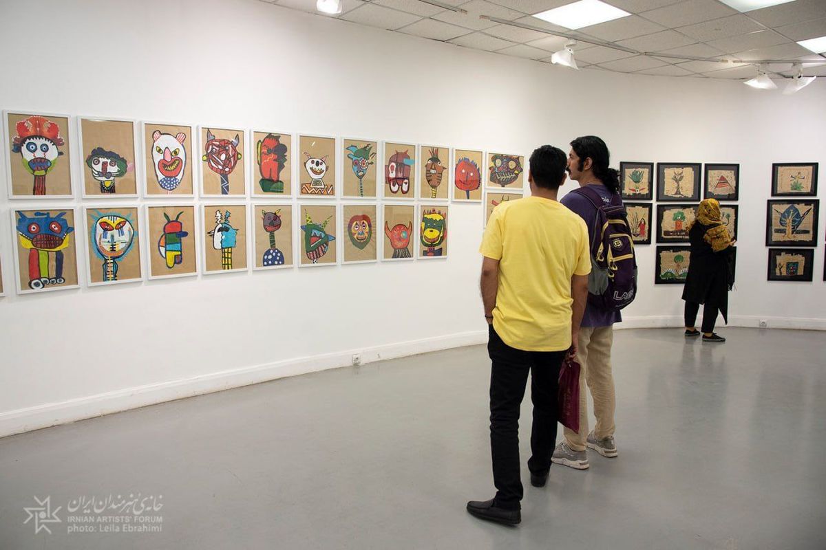 نمایشگاه نقاشی «پلکان» در خانه هنرمندان ایران افتتاح شد