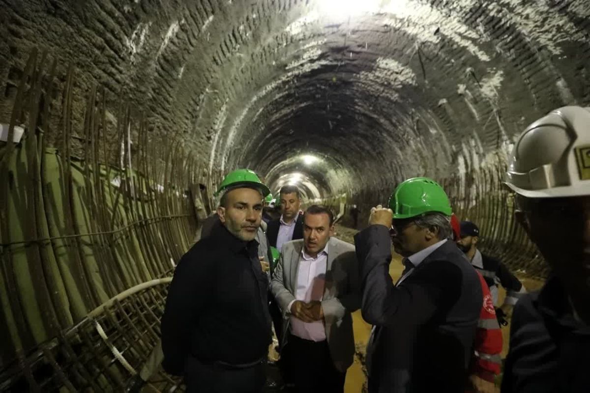 استاندار کرمانشاه : عملیات اجرایی تونل قطار شهری با سرعت بیشتری ادامه می‌یابد