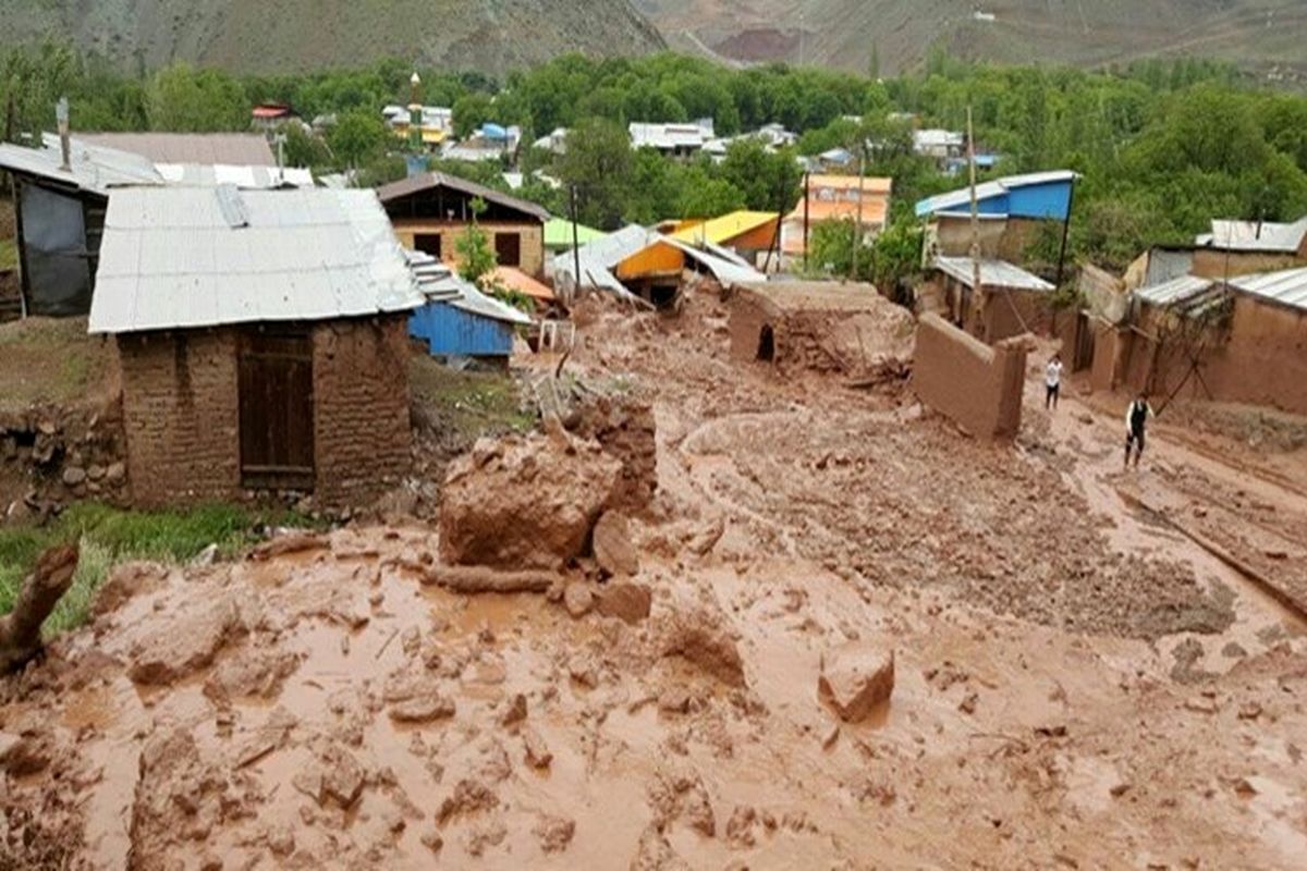 سیل ۲۰۰ واحد مسکونی را در استان اردبیل تخریب کرد