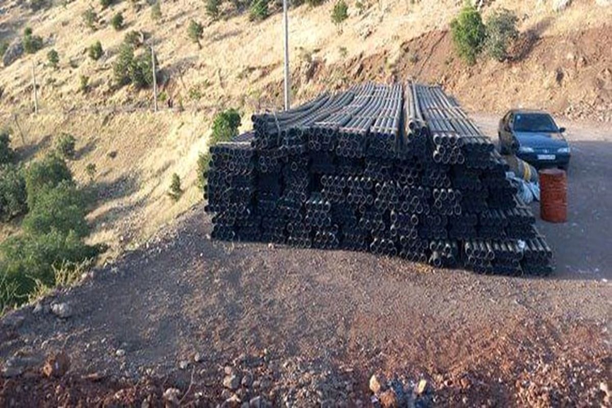 جدال با سنگ و صخره برای گازرسانی به روستا‌ی «هجیج» پاوه