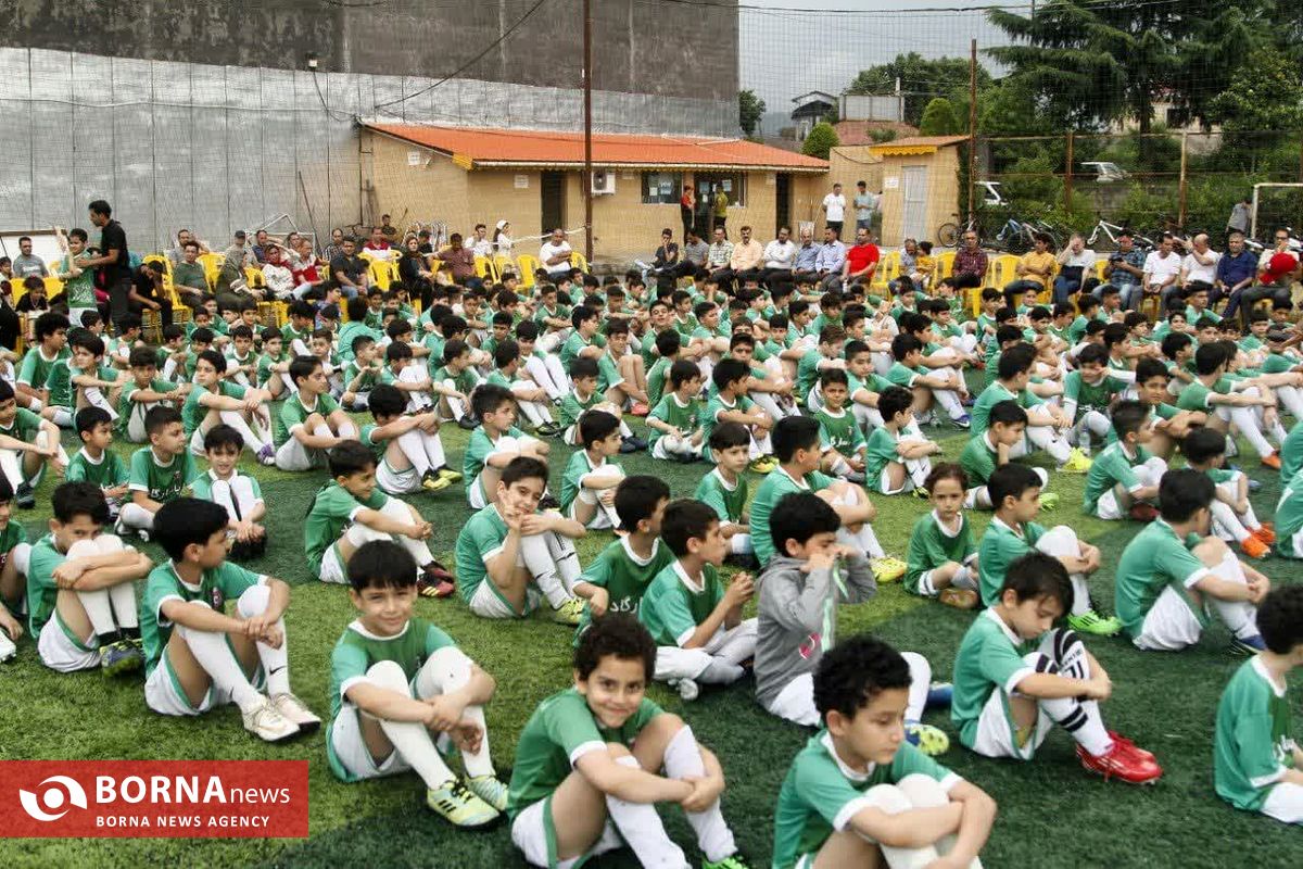 افتتاحیه ترم تابستانی مدارس فوتبال _ لاهیجان