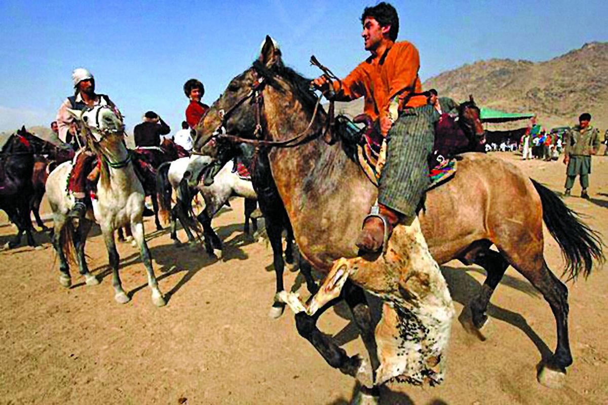 ورزش باستانی افغانستانی‌ها را بشناسید