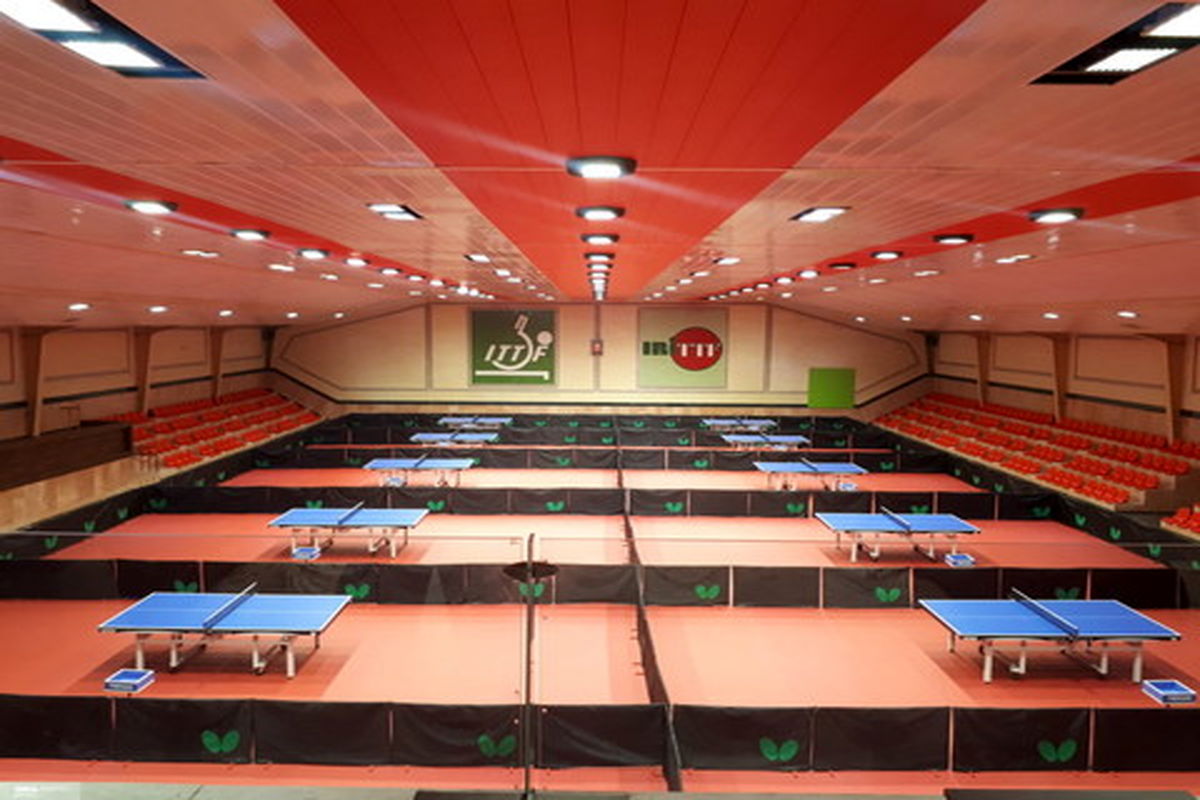 ملی پوشان قطری و ایرانی در کمپ تمرینی فدراسیون جهانی تنیس روی میز در اصفهان