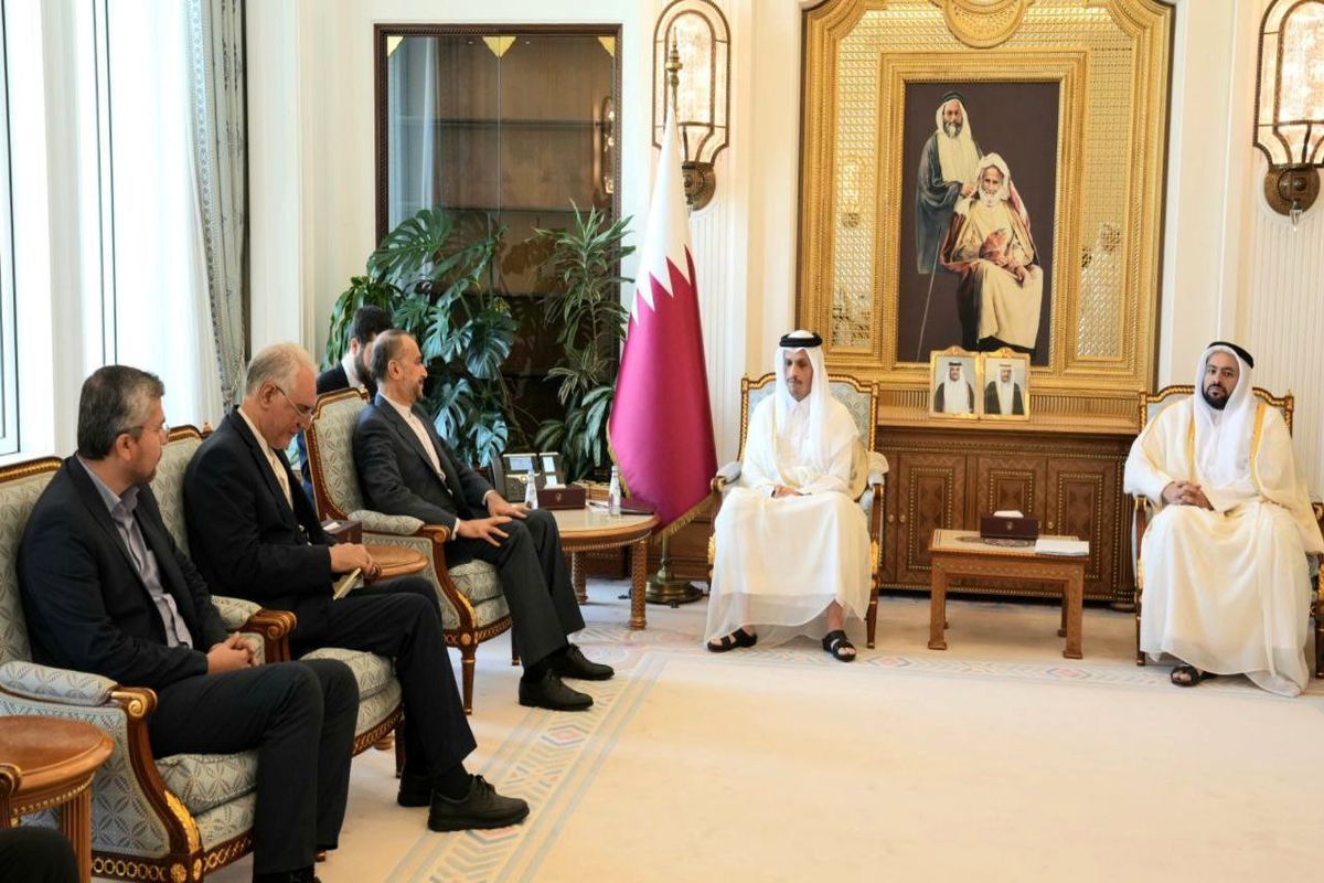 توسعه روابط دوجانبه محور گفت‌وگوی امیرعبداللهیان و همتای قطری خود