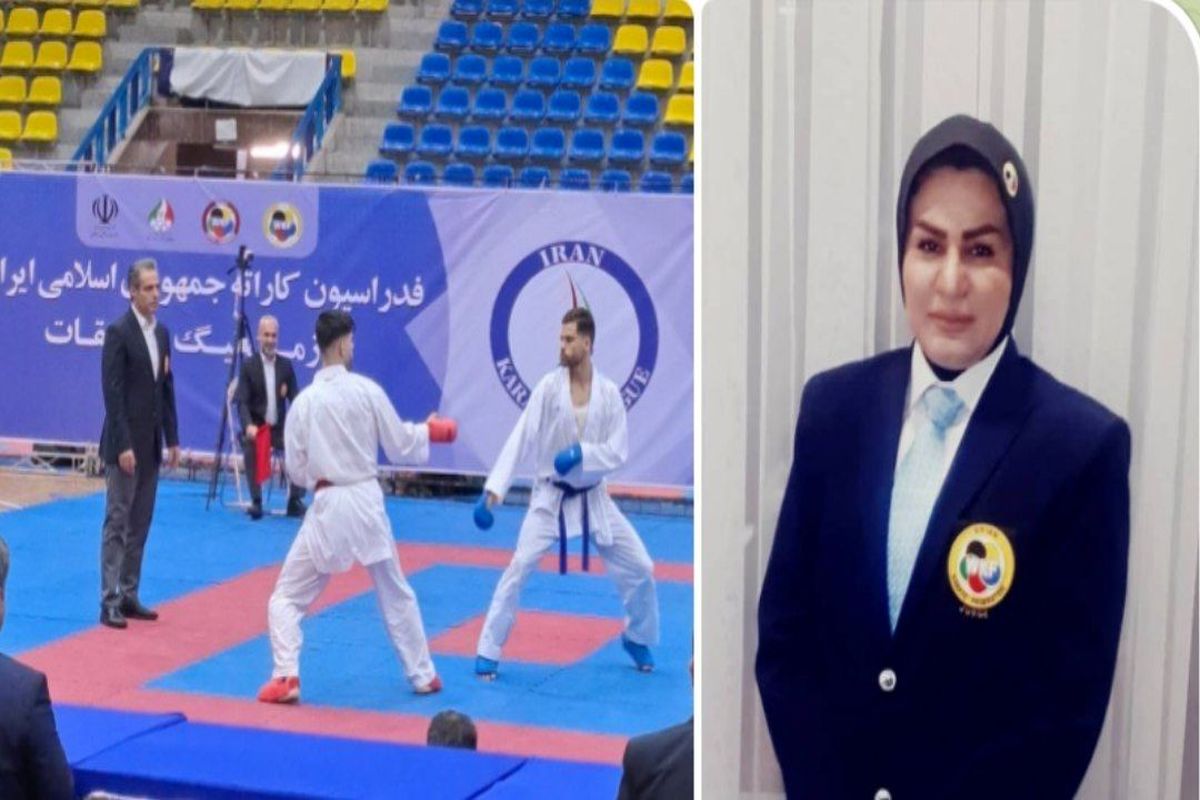 قضاوت داوران قزوینی در پیکارهای انتخابی تیم ملی کاراته