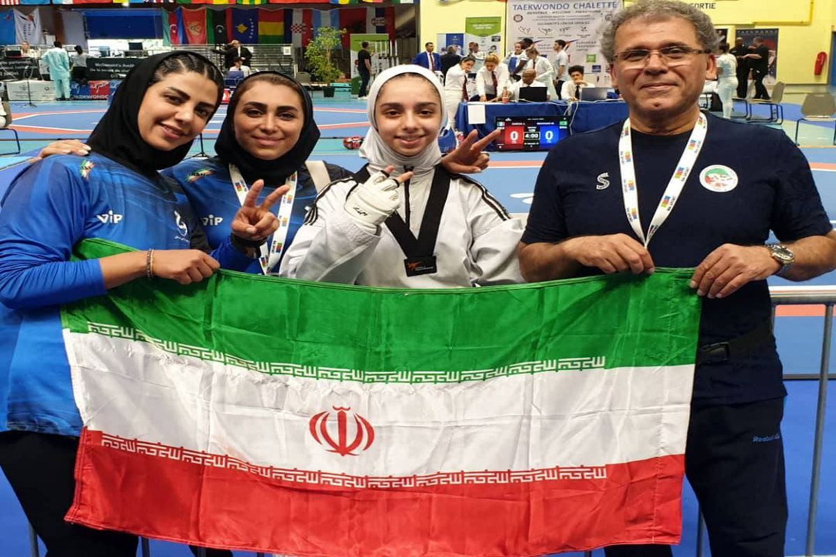۶ مدال رنگارنگ سوغات پاراتکواندوی ایران  از فرانسه