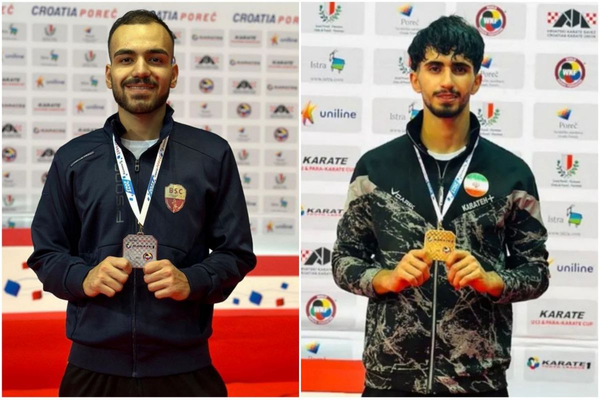 پایان مسابقات لیگ جهانی کاراته وان جوانان با کسب دو مدال برای ایران