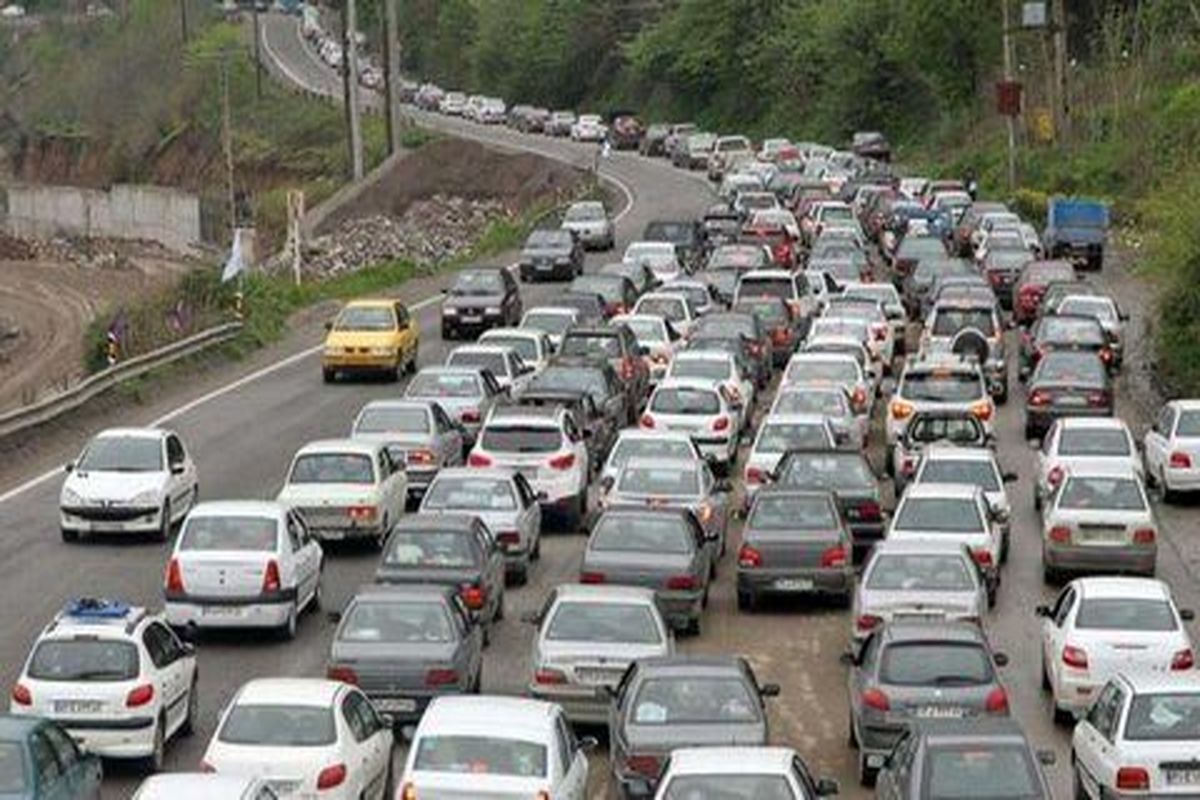 ترافیک نیمه‌سنگین در آزادراه قزوین-کرج و بالعکس