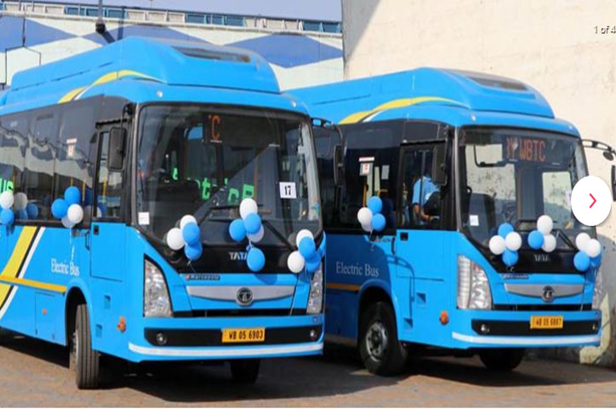 اتوبوس‌های پیشرفته برقی جایگزین اتوبوس‌های فرسوده در هند شد