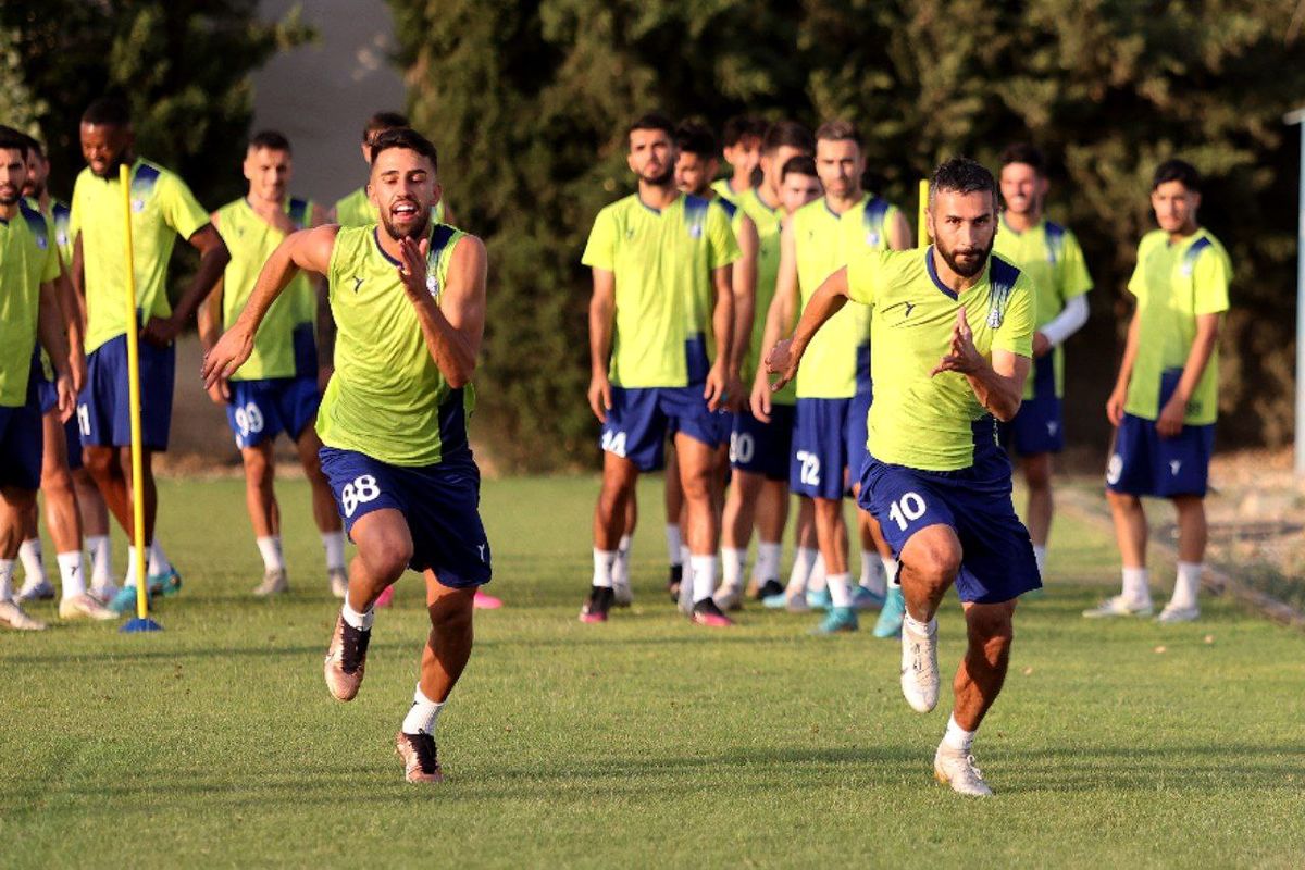 تمرین پرنشاط استقلال در عصر شنبه