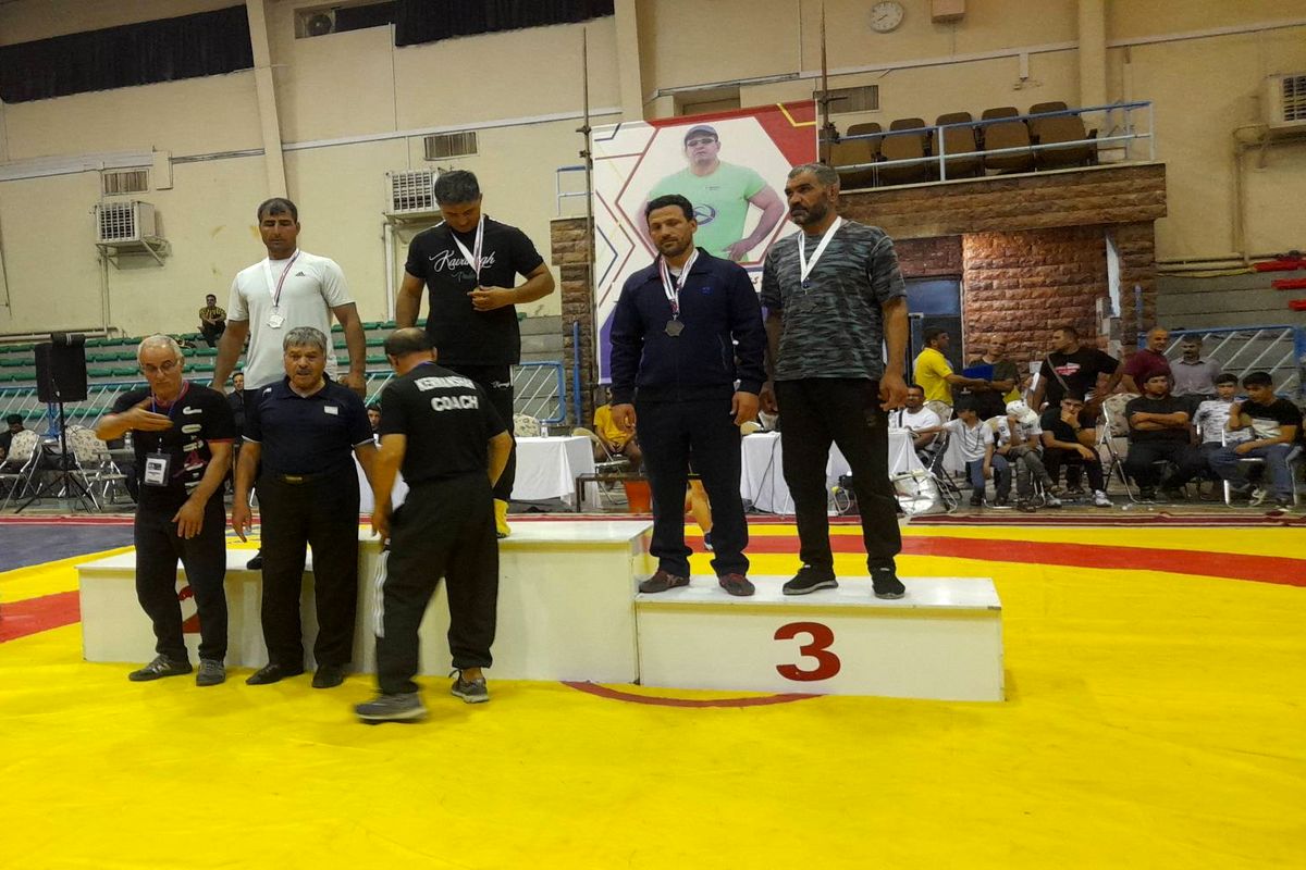 قهرمانی کشتی گیر گچسارانی در کشور