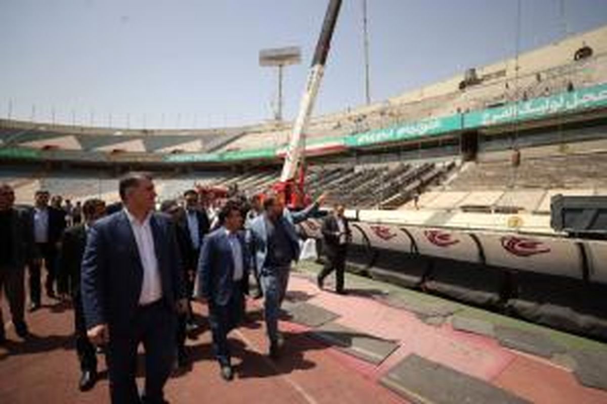 عسگریان: ورزشگاه آزادی در شرایط مسابقه ۳ سال دیگر آماده می‌شود