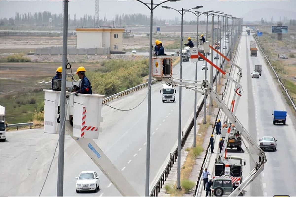 پروژه روشنایی معابر جاده شهید کلانتری به بهره‌برداری می‌رسد