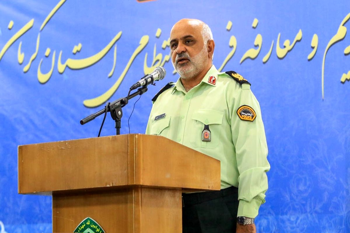 فرمانده جدید انتظامی استان کرمان: عهد می‌بندم تا پای جان از هیچ کوششی دریغ نکنم