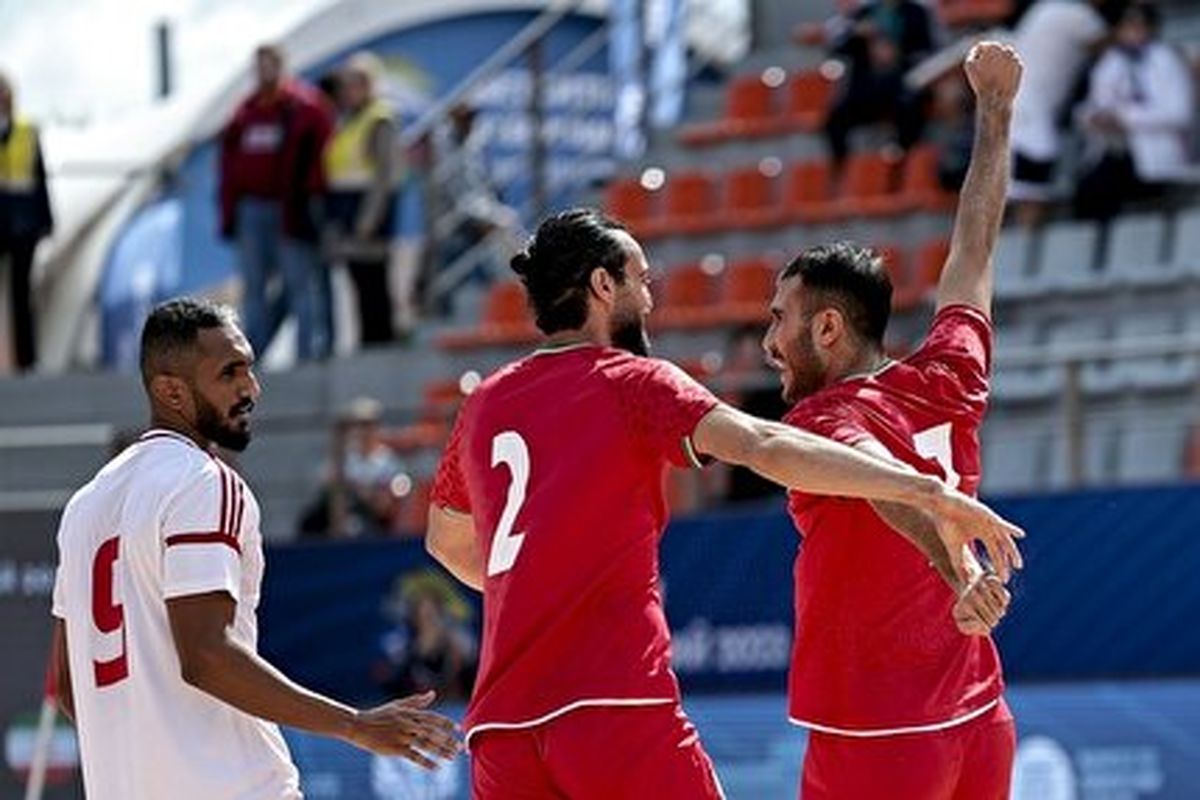 پیروزی قاطع ساحلی‌بازان ایران برابر میزبان جام جهانی