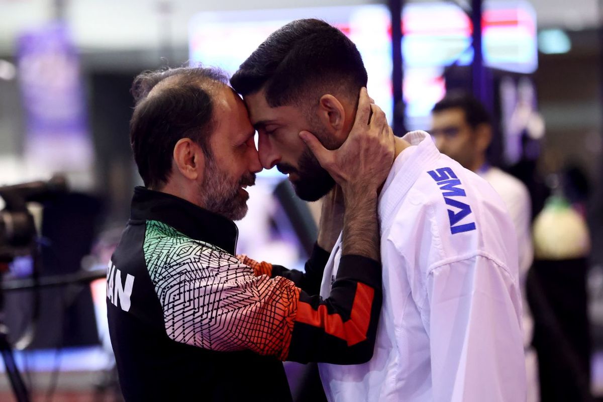 قهرمانی کومیته تیمی مردان کاراته ایران در قاره کهن