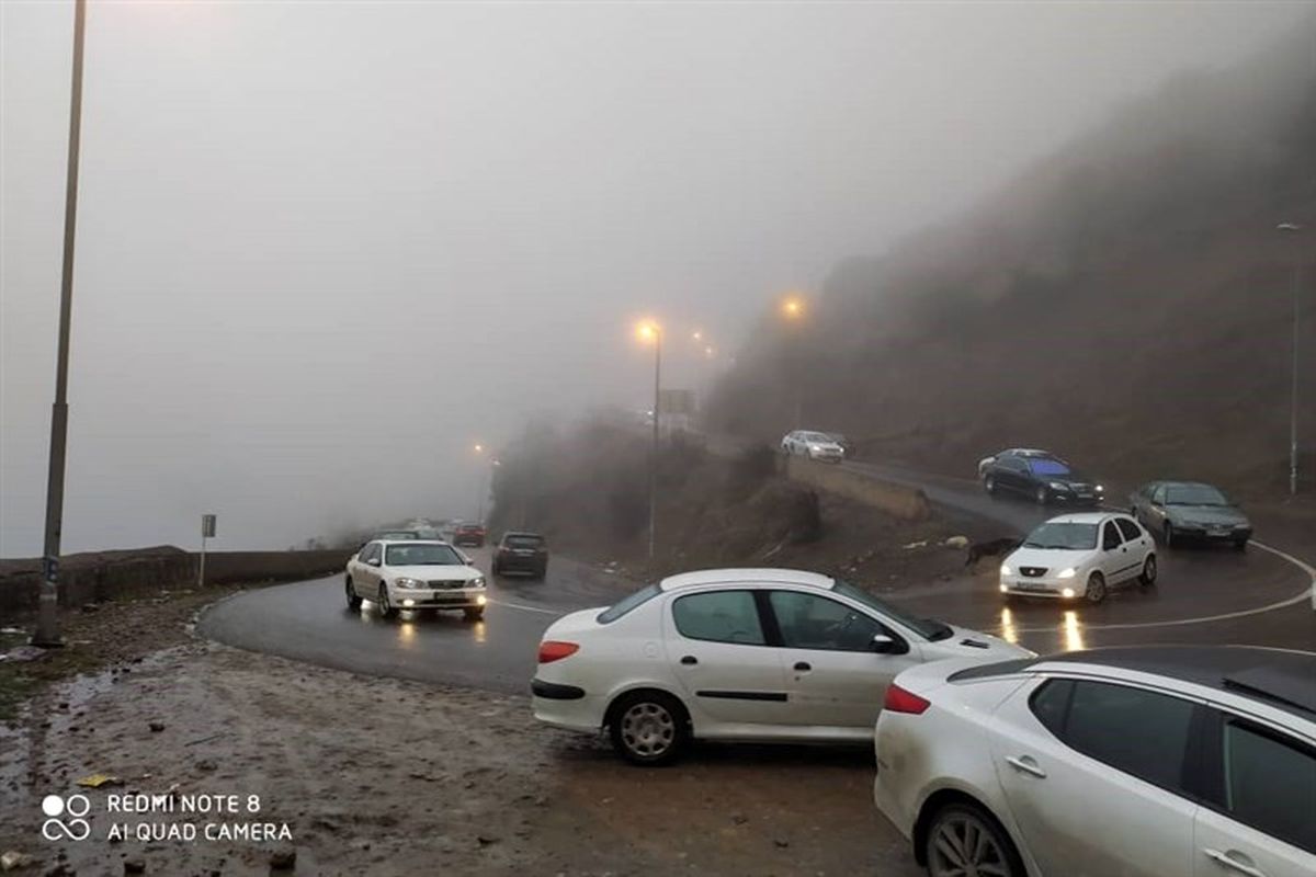 ترافیک سنگین در محور هراز و آزادراه تهران-شمال