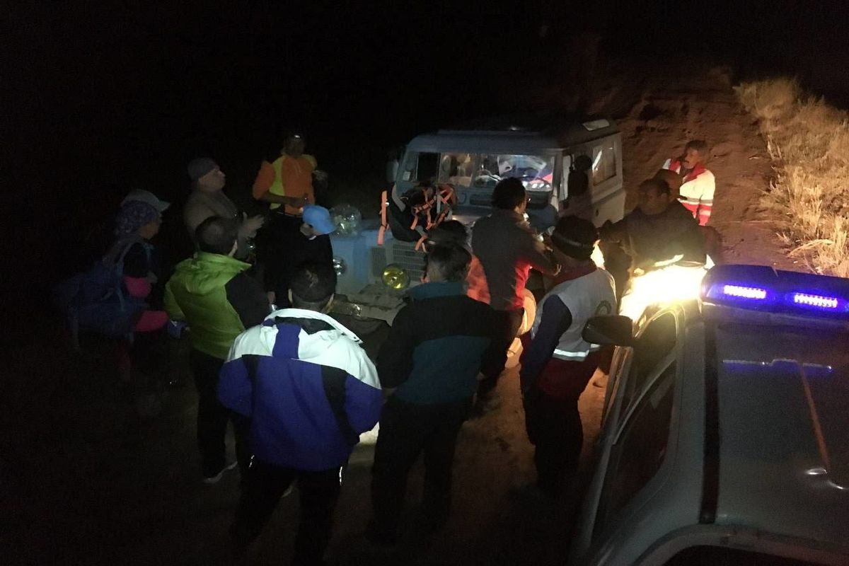 نجات ۲۵ نفر از ارتفاعات قریس شهرستان خوی