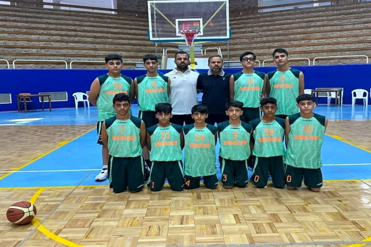 افتخار آفرینی تیم بسکتبال دانش‌آموزان ابتدایی استان هرمزگان