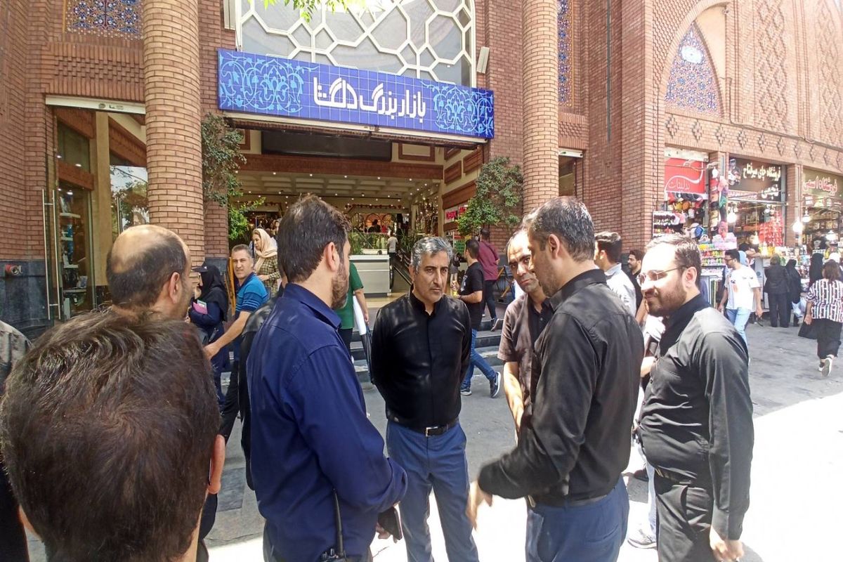 بازدید های شهردار منطقه ۱۲ تهران از گلوبندک، سبزه میدان و ناصر خسرو