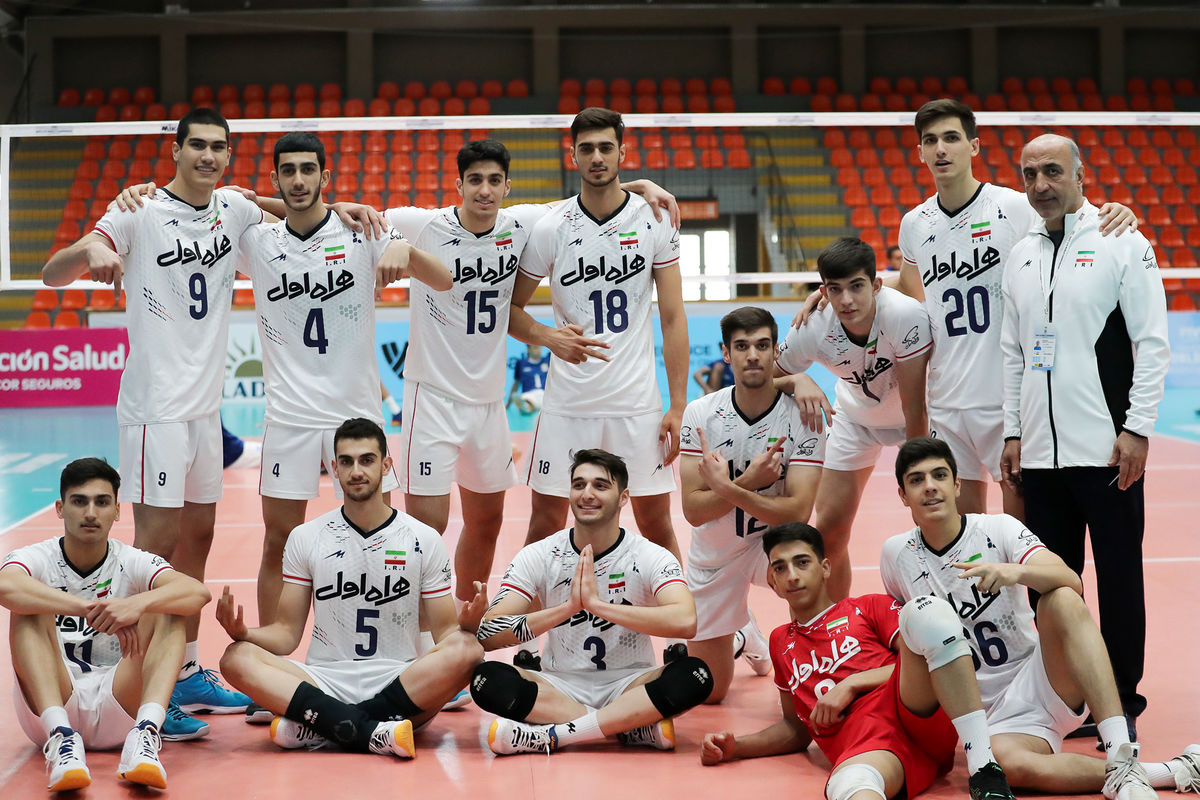 والیبال قهرمانی نوجوانان جهان؛ ایران بدون ست باخته صدرنشین شد