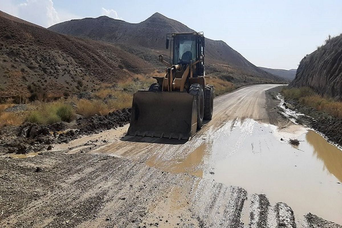 خسارت سیلاب به ۳۵.۳ کیلومتر از محورهای روستایی خراسان شمالی