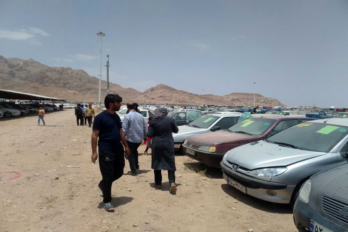 مزایده بزرگ خودرویی استان کرمان در مرحله پایانی