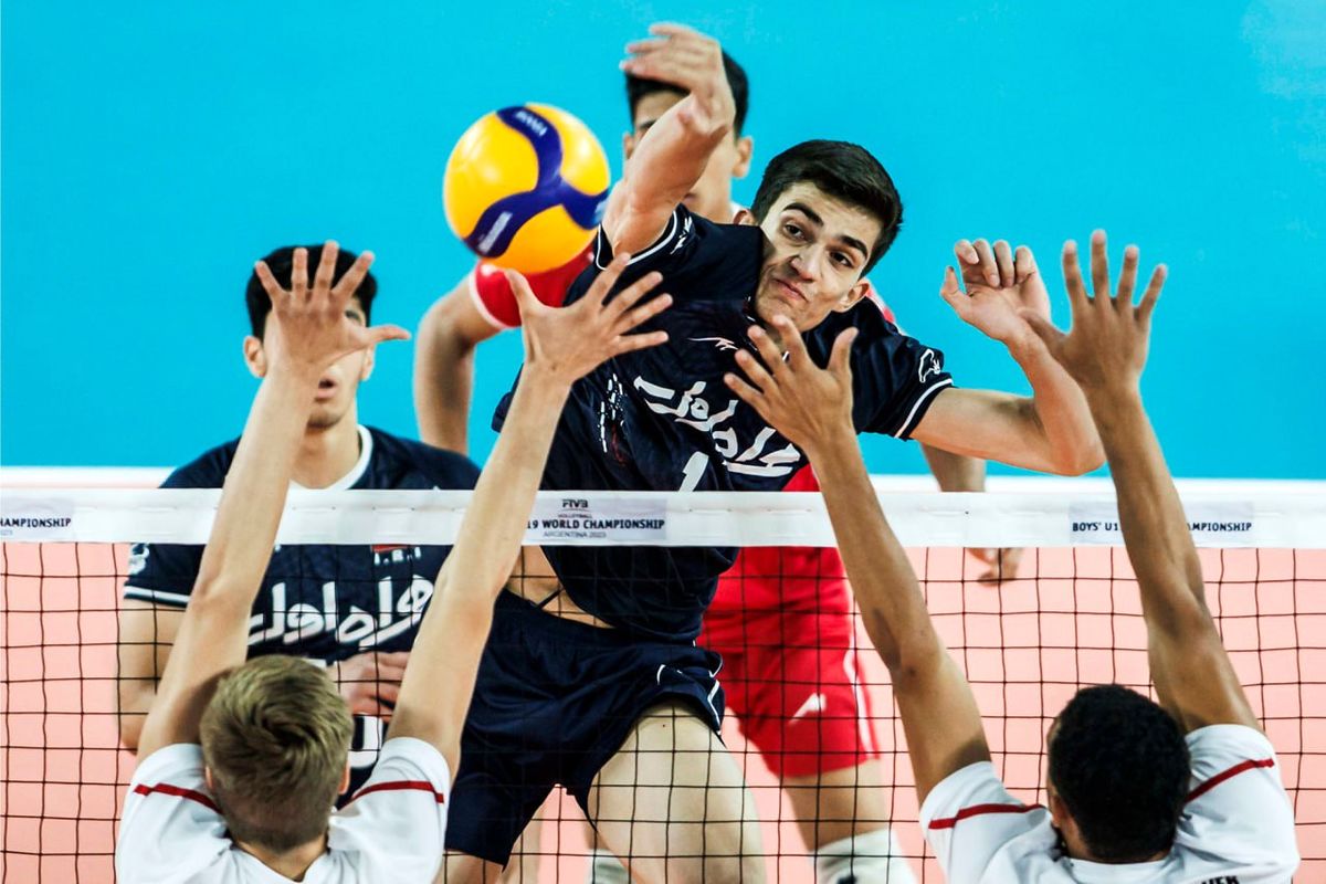 ایران- فرانسه، فینالی جذاب برای نوجوان والیبال