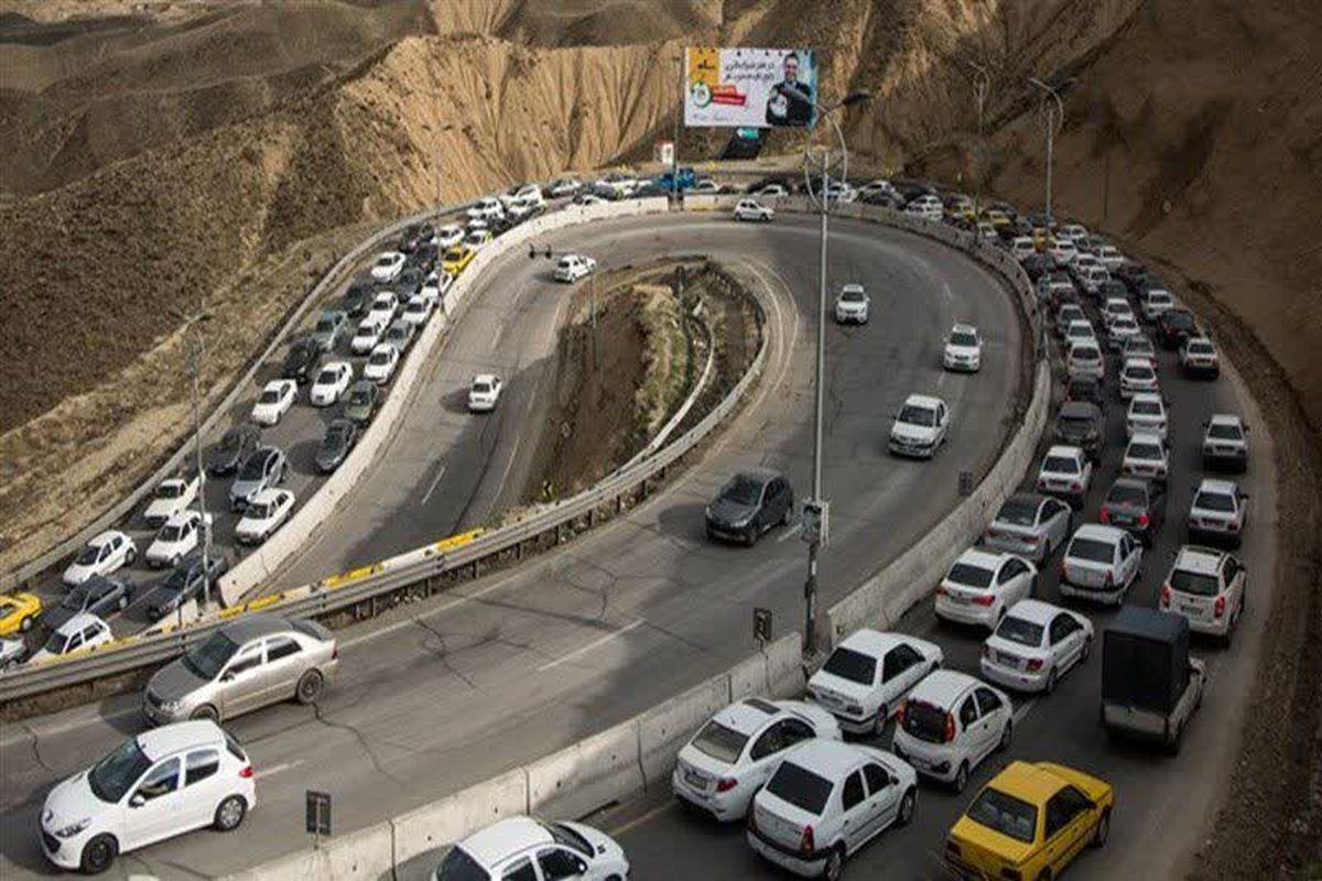 ممنوعیت تردد از کرج و آزادراه تهران- شمال به سمت چالوس
