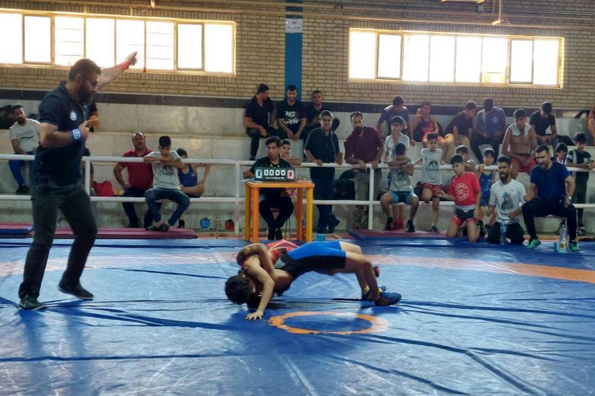 معرفی برترین های مسابقات کشتی خردسالان کهگیلویه و بویراحمد