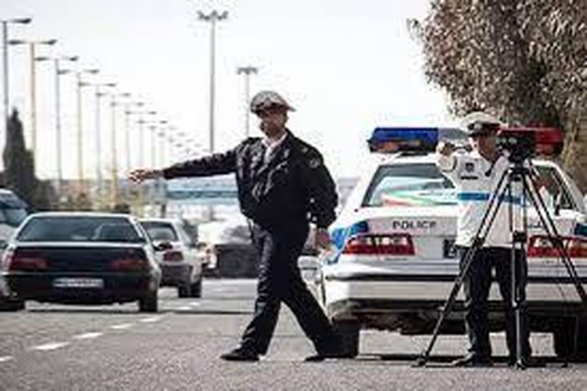 برخورد جدی پلیس با تخلفات سرعت و سبقت در جاده ها در ایام اربعین