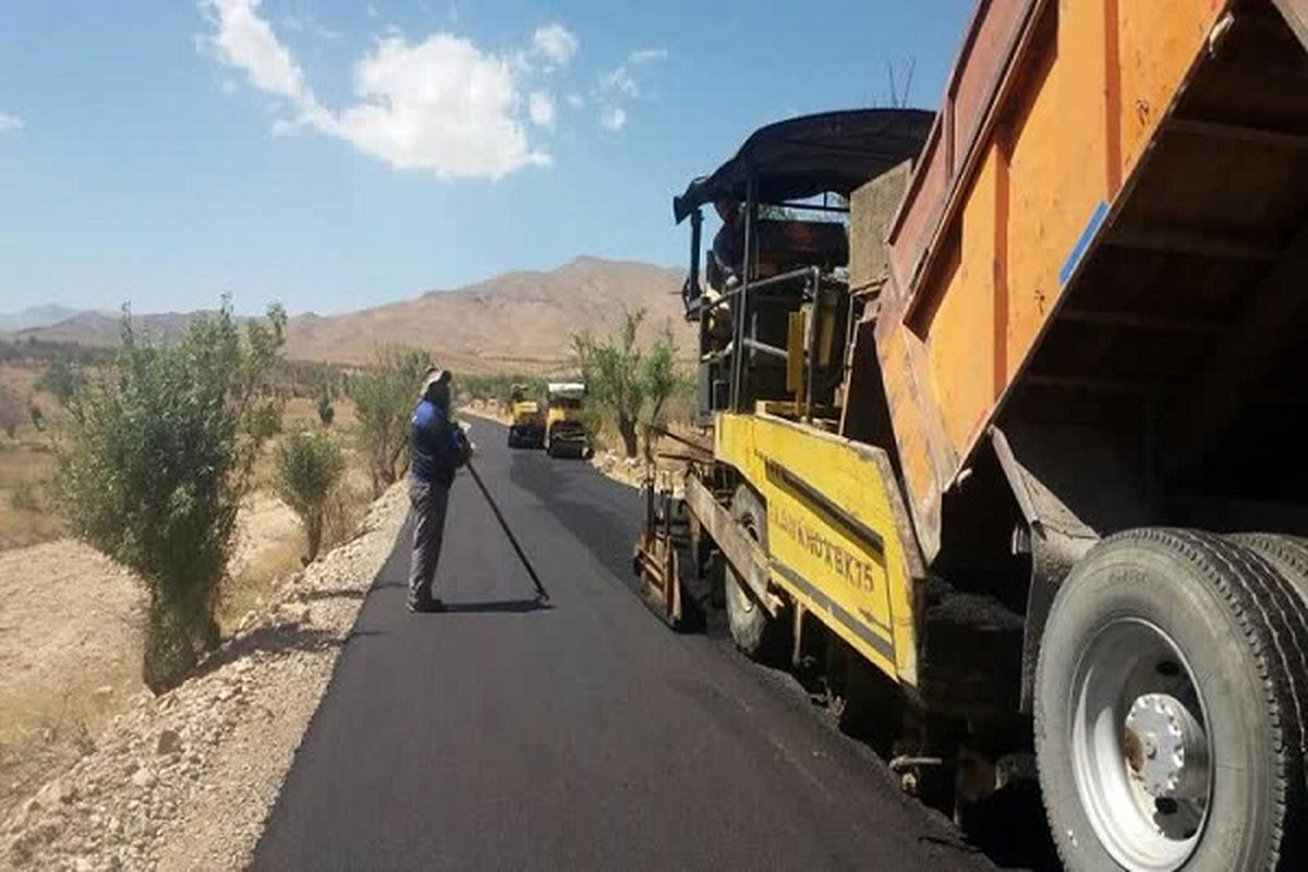 احداث و روکش آسفالت بیش از ۷۱ کیلومتر راه روستایی در خراسان شمالی