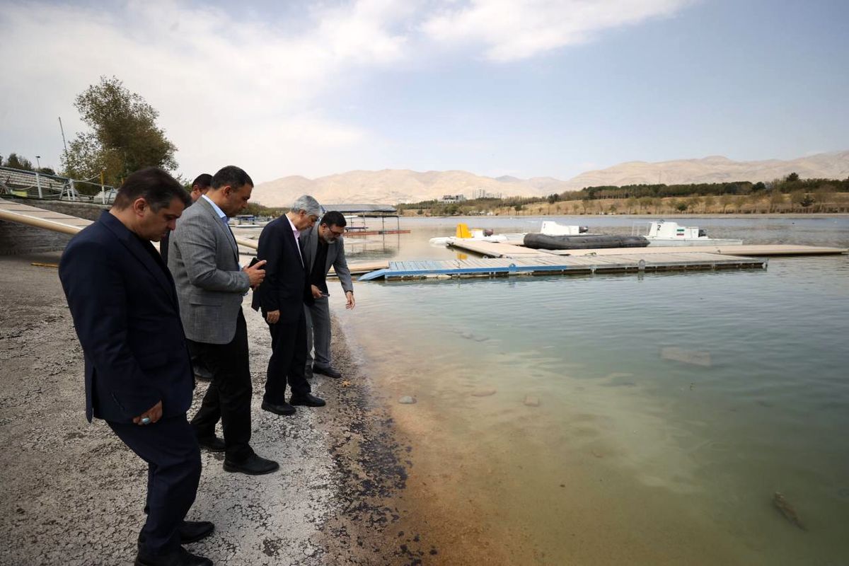سرکشی مجدد کیومرث هاشمی از وضعیت دریاچه آزادی