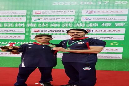 درخشش ۲ طلا و یک برنز بر گردن ووشوکاران در روز سوم مسابقات قهرمانی آسیا جوانان